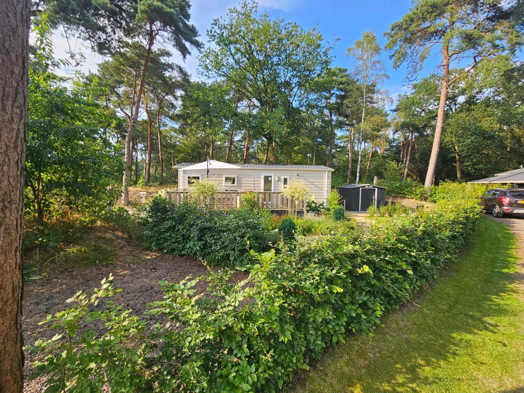 Luxe 4 Persoons Chalet Op 5 Sterren Camping Raalte Exterior photo